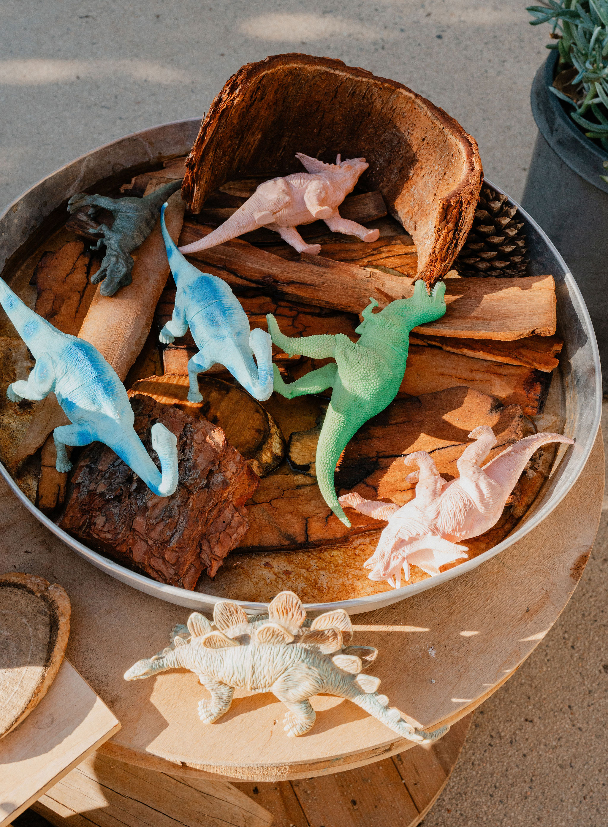 Open-ended materials for discovery at Orchard Atelier